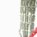 Маленькое фото 4: Венок подвесной сосновый, Н100хD17см, зеленый