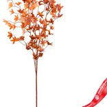 Маленькое фото 3: Ветка декоративная искусственная (пластик), 120см, оранжевый