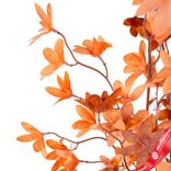 Маленькое фото 5: Ветка декоративная искусственная (пластик), 120см, оранжевый