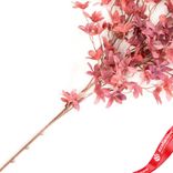 Маленькое фото 5: Ветка декоративная искусственная (пластик), 120см, темно-розовый