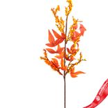 Маленькое фото 2: Ветка искусственная «Осенняя с ягодами», H62 см, оранжевый