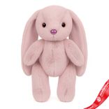 Маленькое фото 3: Игрушка м/н «Зайка» в подарочной коробке, 20см, розовый