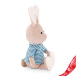 Маленькое фото 2: Игрушка м/н «Зайчик Ушастик» в подарок, в коробке, 10х13хH35см, серый