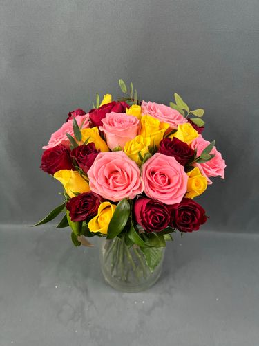 Фото флориста 4: Розы микс