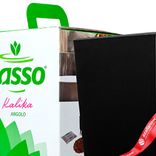 Маленькое фото 3: Горшок (Кашпо) с автополивом «Kalika Angolo», пластик, 13,5x13,5x26,3 см, темно-коричневый