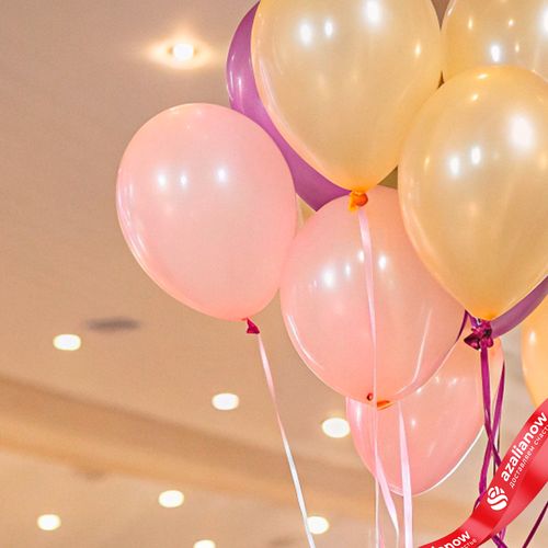 Фото 4: Композиция из 10 шаров с гелием «Праздник с шарами», вар. 4