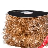 Маленькое фото 2: Гирлянда «Мишура» (пластик), 10м, шампань