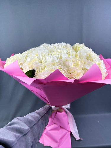 Фото флориста 1: Розовые гортензии
