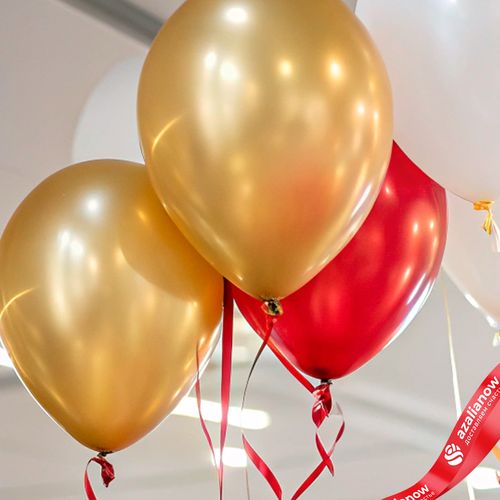 Фото 4: Композиция из 6 шаров с гелием «Праздник в офисе»