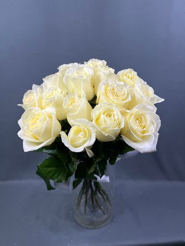 Фото флориста 1: Белые розы