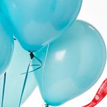 Маленькое фото 5: Композиция из 7 шаров с гелием «Облако», 30 см, голубой