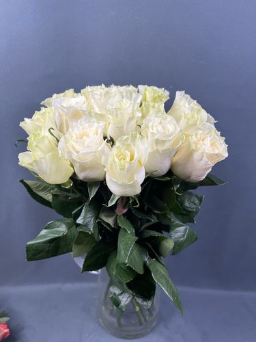 Фото флориста 1: Белые розы