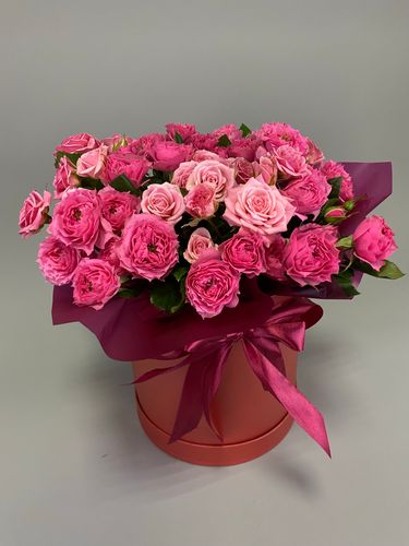 Фото флориста 2: Букеты в коробках