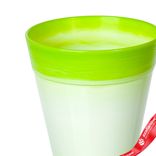 Маленькое фото 2: Кашпо (пластик), 1,7л, D15xН17,5см, зеленый