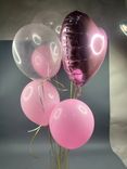 Фото флориста 1: Композиция из шаров «Любовное Настроение»