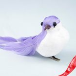 Маленькое фото 5: Набор птичек на прищепках 2 шт., 18см, сиреневый