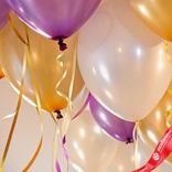 Маленькое фото 5: Композиция из 16 шаров с гелием «День рождения», вар. 3