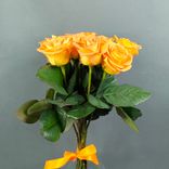 Фото флориста 1: 11 коралловых роз 60 см, Россия