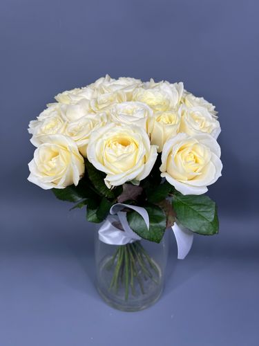 Фото флориста 1: Белые розы