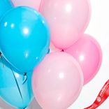 Маленькое фото 3: Композиция из 7 шаров с гелием, 30 см, вар.16