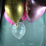 Фото флориста 1: Композиция из шаров «Сердце для тебя»