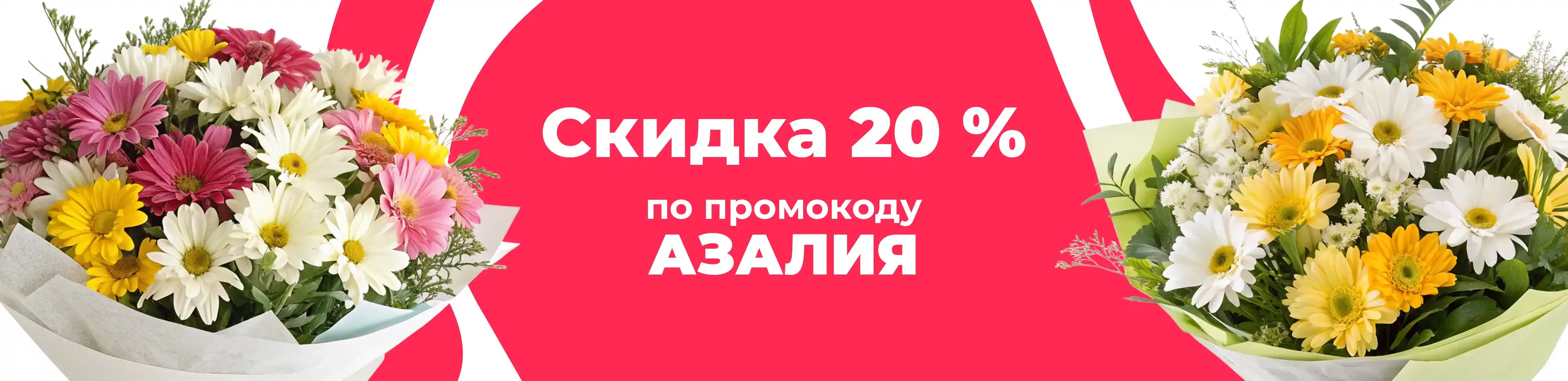 Баннер для рубрики: Премиум-ромашки