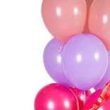 Маленькое фото 4: Композиция из 12 шаров с гелием, ассорти