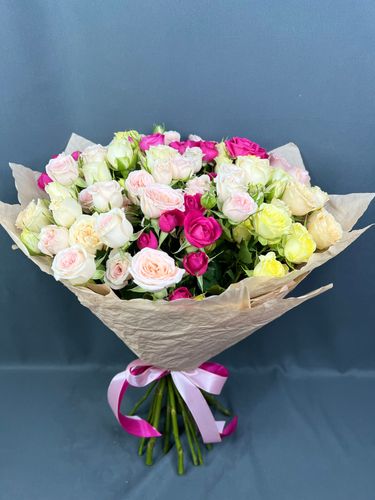 Фото флориста 2: Кустовые розы