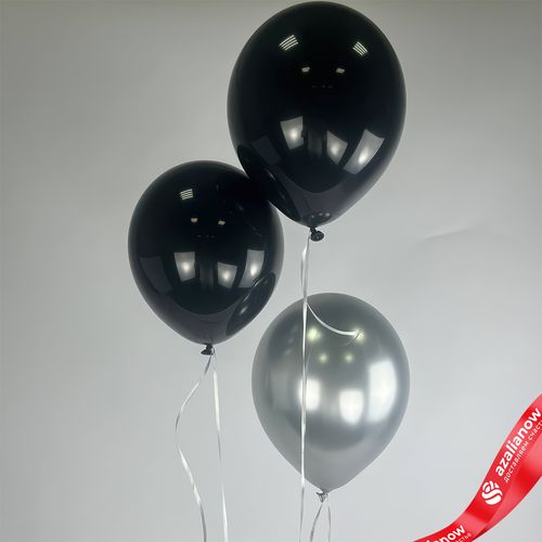 Композиция из 3 шаров с гелием, 30 см, вар. 13