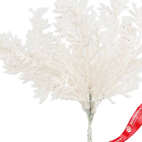 Фото 5: Ветка «Туи», H32 см, белый