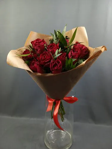 Фото флориста 5: Алые розы