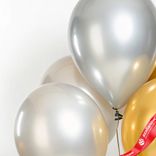 Маленькое фото 4: Композиция из 5 шаров с гелием, 30 см, вар.17