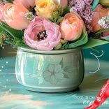 Маленькое фото 3: Открытка «Поздравляем От всего сердца (цветы)», 12,2×18,2 см