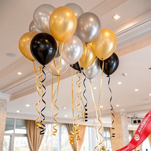 Композиция из 14 шаров с гелием «Праздник с шарами», вар. 4