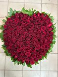 Фото флориста 1: Акция! Букет из 101 красной розы в форме сердца
