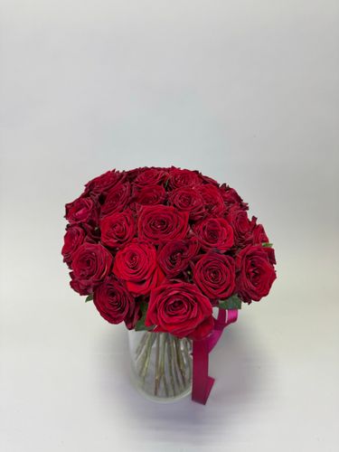 Фото флориста 1: 35 роз