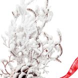 Маленькое фото 3: Ветка кедровая заснеженная, 36см