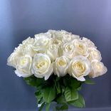 Фото флориста 2: Роза белая, Россия, 40см