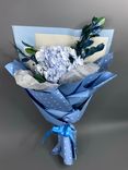 Фото флориста 3: Букет из синей гортензии «Облачко» (авторские букеты)