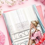 Маленькое фото 4: Открытка «С Днем Рождения (девушка у окна)», 10х15 см
