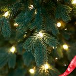 Маленькое фото 5: Ель искусственная с лампочками «Тикко» (PE), 2,55м, зеленый
