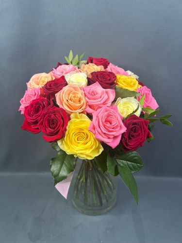 Фото флориста 5: Розы микс