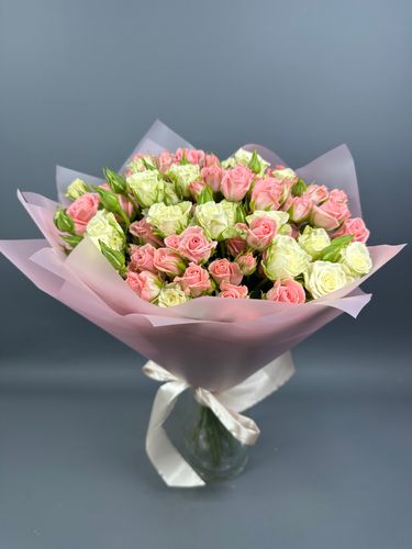 Фото флориста 1: Кустовые розы