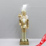 Маленькое фото 1: Сувенир «Щелкунчик» (полирезин), H23x6,5x6,5см, золотой