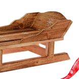 Маленькое фото 5: Сувенир «Санки» (дерево), 16х47х18, натуральный