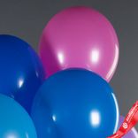 Маленькое фото 5: Композиция из 9 шаров с гелием, 30 см, ассорти