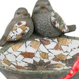 Маленькое фото 4: Блюдо «Птички» (керамика), 31х27хH18см, серый
