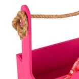 Маленькое фото 5: Корзина (дерево), 25х15х30см, бордовый