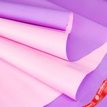 Маленькое фото 2: Пленка жемчужная двусторонняя, 60 см 10 м, розовый/сиреневый
