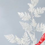 Маленькое фото 4: Ветка с глиттером, H84 см, белый
